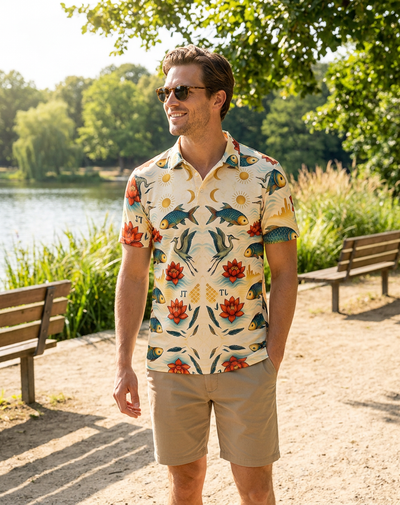Koi Mirage Men’s Slim Fit Polo