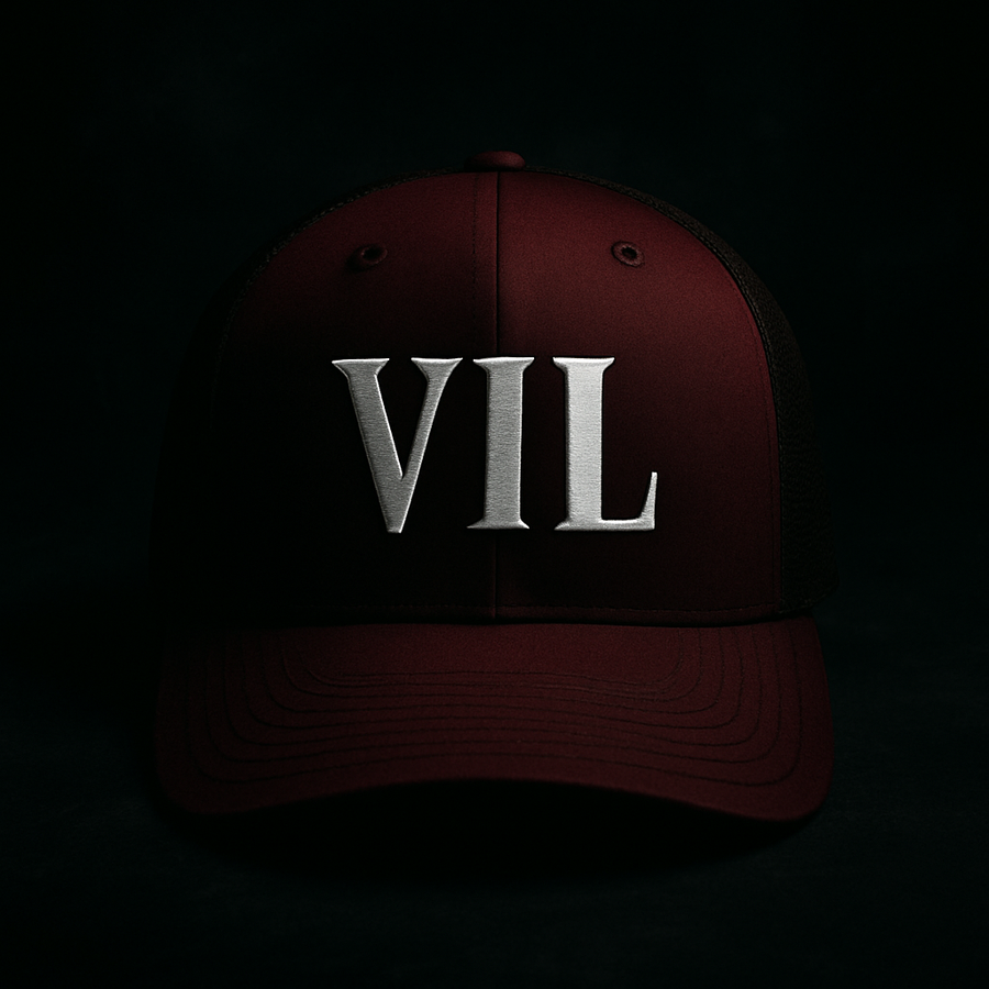 Crimson Trucker Cap