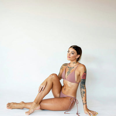 Rosé String Bikini