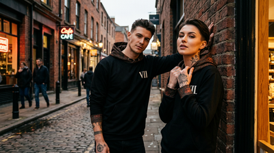 Noir Lotus Hoodie