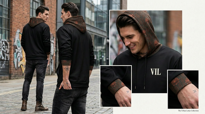 Noir Lotus Hoodie