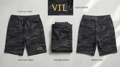 Midnight Camo Shorts