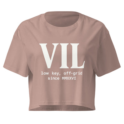 VIL Logo Crop Tee