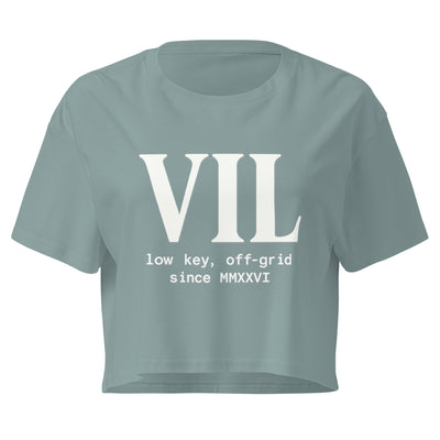 VIL Logo Crop Tee